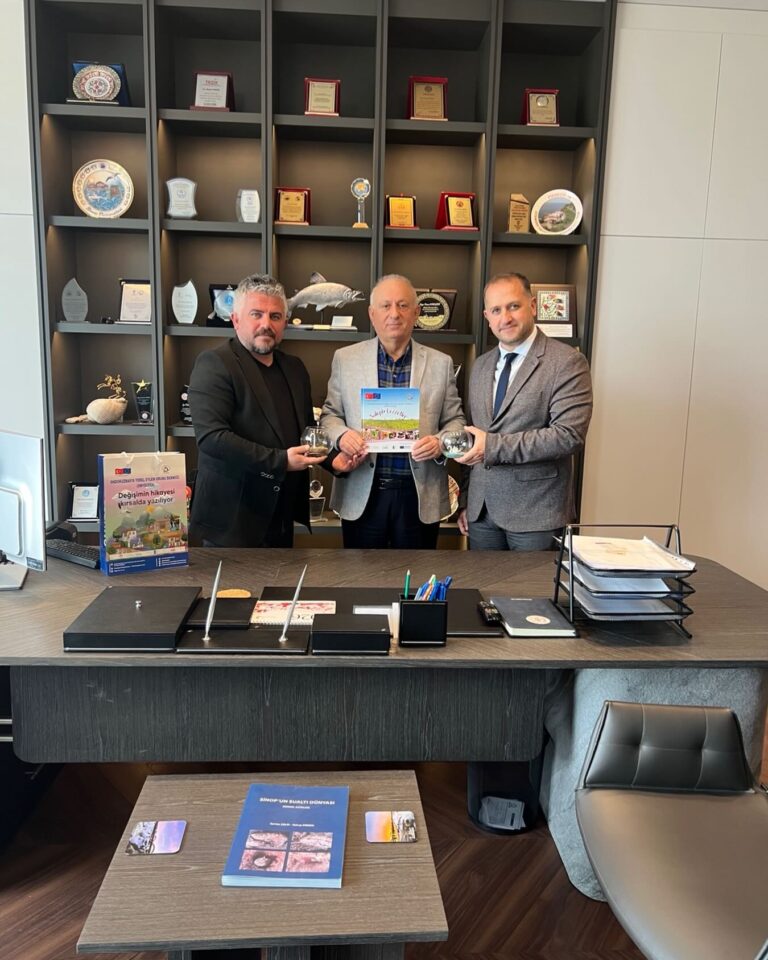 19 Mayıs Yerel Eylem Grubu Başkanı Sayın Tolga Erel ve Başkan Yardımcısı Sayın Turgay Rizeli’yi birliğimizde ağırlamaktan büyük memnuniyet duyduk.